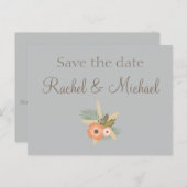 素敵な日付の保存 案内ポストカード (正面/裏面)