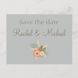 素敵な日付の保存 案内ポストカード