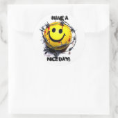 素敵な日 – 新しい、素敵な日を持って！ ラウンドシール (バッグ)