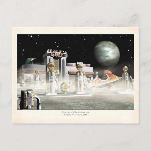 素敵な明日はがき ポストカード (正面)