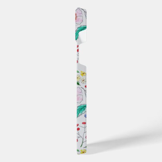 素敵な春の花 iPhoneケース (左側面)