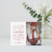 素敵な時期 / クリスマス ポストカード (スタンド正面)