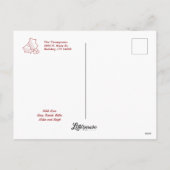 素敵な時期 / クリスマス ポストカード (裏面)