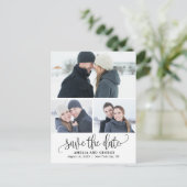 素敵な書道3写真日付はがきを保存 ポストカード (スタンド正面)