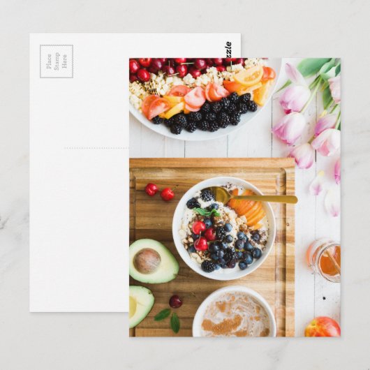 素敵な朝食 ポストカード (正面/裏面)