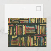 素敵な本好きへのプレゼント ポストカード (正面/裏面)