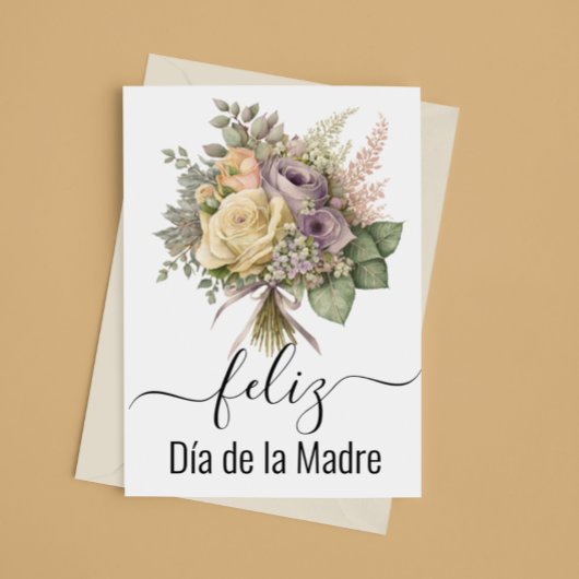 素敵な母の日 ¡Feliz día de la madre! カード