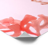 素敵な海ナールベイビーシャワー歓迎ポスター ポスター (角)