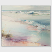 素敵な海波 ラッピングペーパー (フラット)