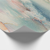 素敵な海波 ラッピングペーパー (角)