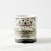 素敵な牧歌的なシーンChines Rat年2020 W Mug コーヒーマグカップ (中央)