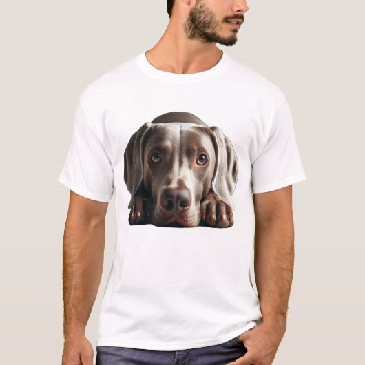 素敵な犬のシャツ Tシャツ (正面)