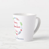 素敵な独立記念日 カフェラテマグ (右アングル)