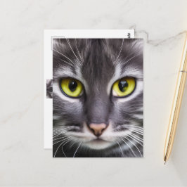 素敵な猫の肖像画    ポストカード