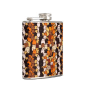 素敵な猫パターン…かわいいドードルアート フラスク (右)