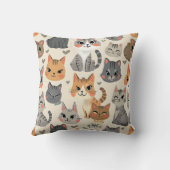 素敵な猫ピロークッション クッション (裏面)