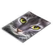 素敵な猫ポートレート ノートブック (左側)