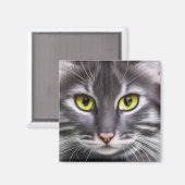 素敵な猫ポートレート マグネット (正面/裏面)