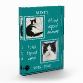 素敵な猫恋しく思の記念碑 フォトブロック (左)