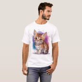 素敵な猫 Tシャツ (正面フル)