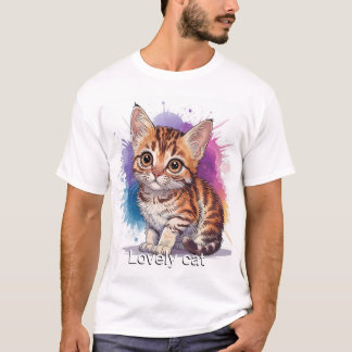 素敵な猫 Tシャツ