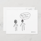 素敵な目のポストカード ポストカード (正面/裏面)