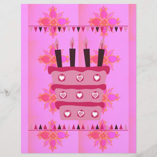 素敵な素敵な賛美ハッピーバースデーを持つ (正面)