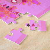 素敵な素敵な賛美ハッピーバースデーを持つ ジグソーパズル (側面)