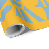 素敵な素晴らしい最高のフローラの願いが素敵な日を過ごす ラッピングペーパー (ロールコーナー)