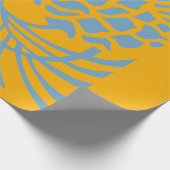 素敵な素晴らしい最高のフローラの願いが素敵な日を過ごす ラッピングペーパー (角)