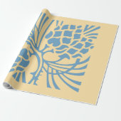 素敵な素晴らしい最高のフローラの願いが素敵な日を過ごす ラッピングペーパー (アンロールド)