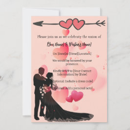 素敵な結婚式招待状 招待状