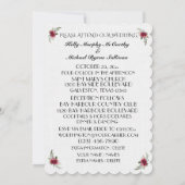 素敵な結婚式招待状 招待状 (裏面)