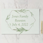 素敵な緑のカスタム懇親会ランチョンマット ペーパーパッド (インサイチュ)