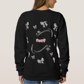 素敵な美しい スウェットシャツ (裏面)