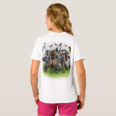 素敵な自然 Tシャツ (裏面フル)