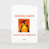 素敵な花の5周年記念カード（配偶者向け） カード (裏面)