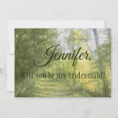 素敵な花嫁素朴の提案 招待状 (正面)