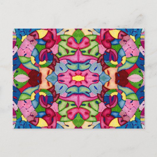 素敵な花束はがき ポストカード (正面)