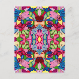 素敵な花束はがき ポストカード