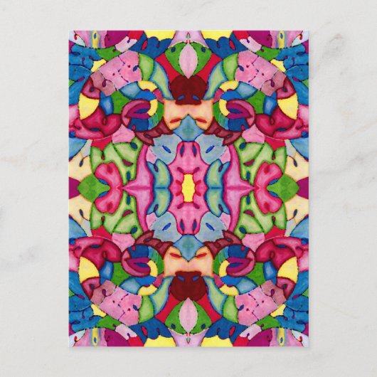 素敵な花束はがき ポストカード (正面)