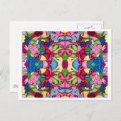 素敵な花束はがき ポストカード (正面/裏面)