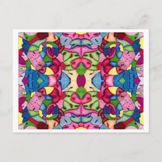 素敵な花束はがき ポストカード (正面)