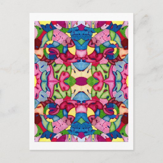 素敵な花束はがき ポストカード (正面)