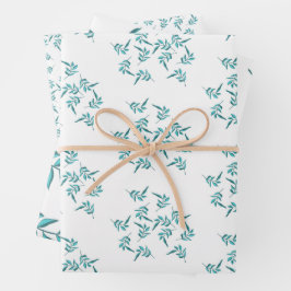 素敵な葉 ラッピングペーパーシート