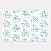 素敵な葉 ラッピングペーパーシート (正面)