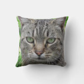 素敵な虎の猫の写真 – 猫好き クッション (裏面)