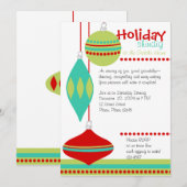 素敵な装飾品 招待状 (正面/裏面)