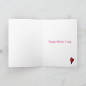 素敵な詩 母の日 カード (内部)