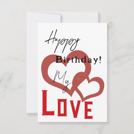 素敵な誕生日 カード (正面)